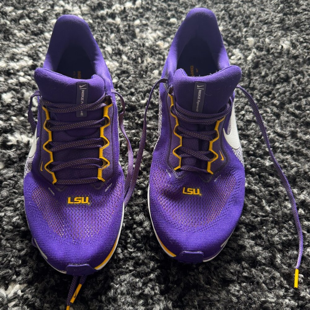 Nike LSU pegasus zoom running shoes